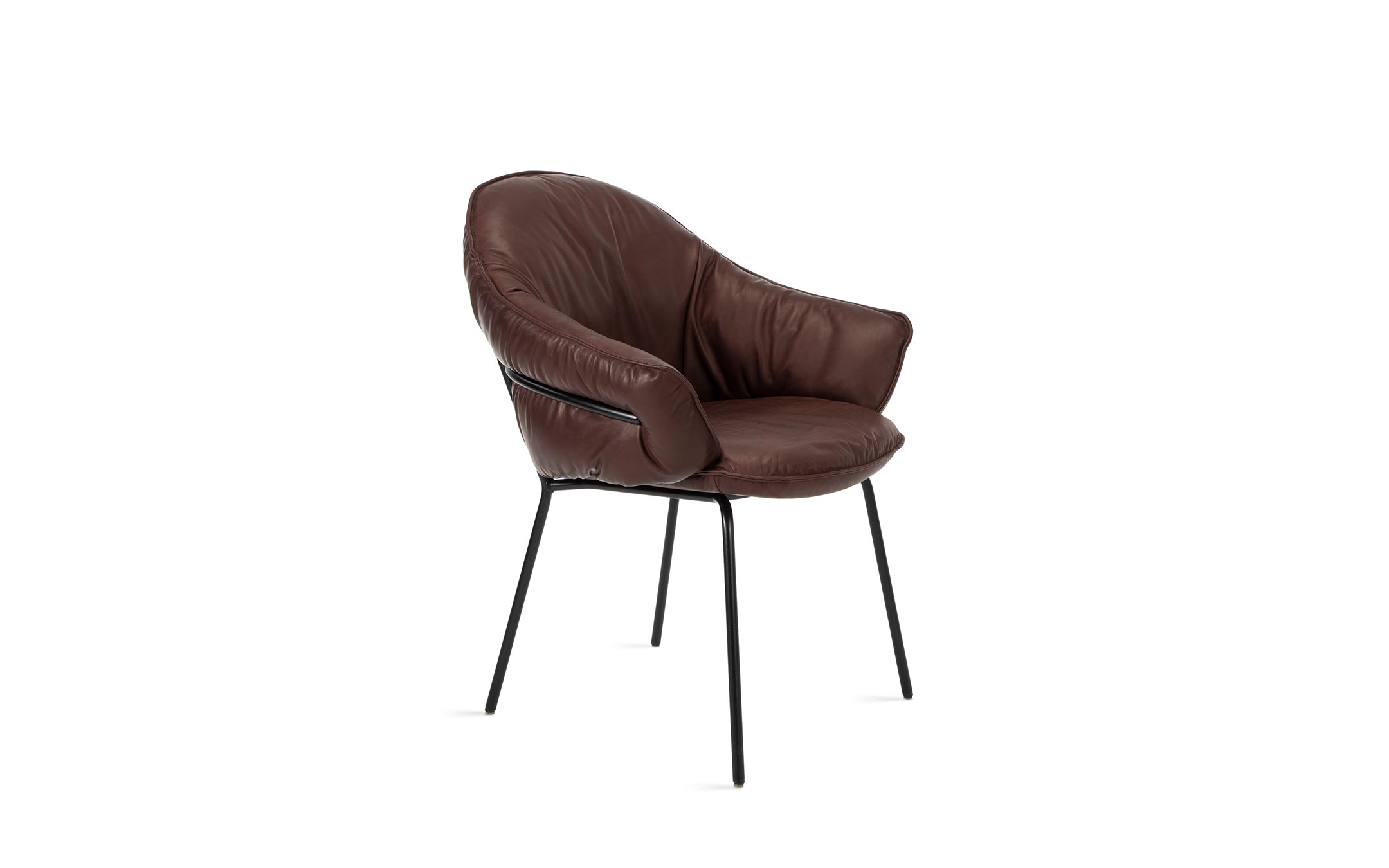 freifrau_2024_Marie_Armchair_1-3_ME001_Adora-Cacao_front Platzhalter